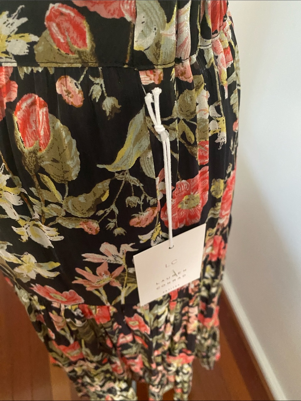 Lauren Conrad NWT size PXS floral skirt - Picture 2 of 9